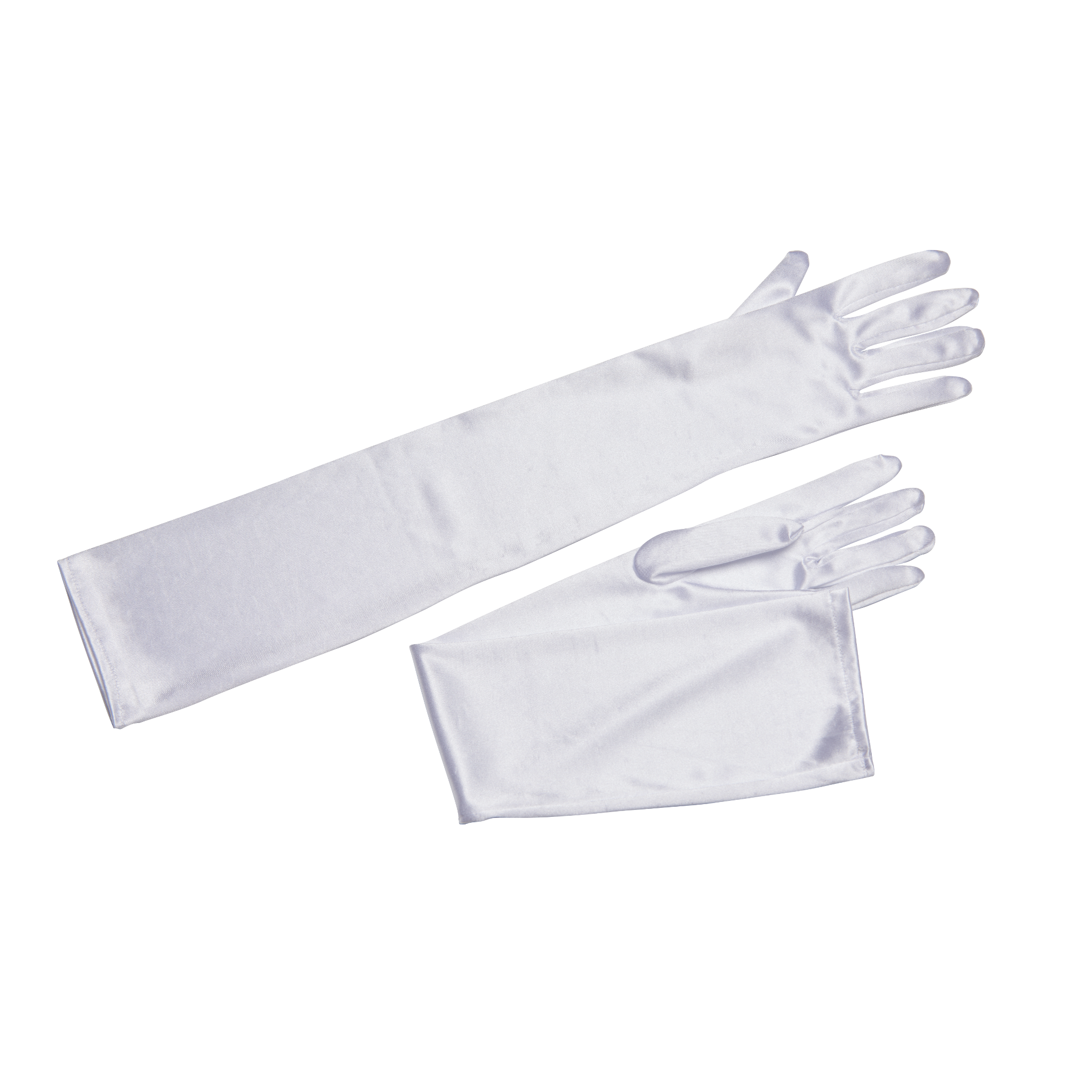 Holly Premium White Satin Gloves Inspired By BAT - Utopiat