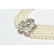 Holly 5 Strand Pearl Necklace Inspired By BAT