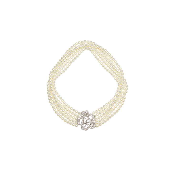 Holly 5 Strand Pearl Necklace Inspired By BAT