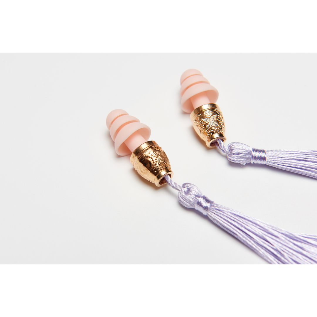 Holly Gift Boxed Tassel Ear Plugs in Lavender Dream Inspired By BAT - Utopiat