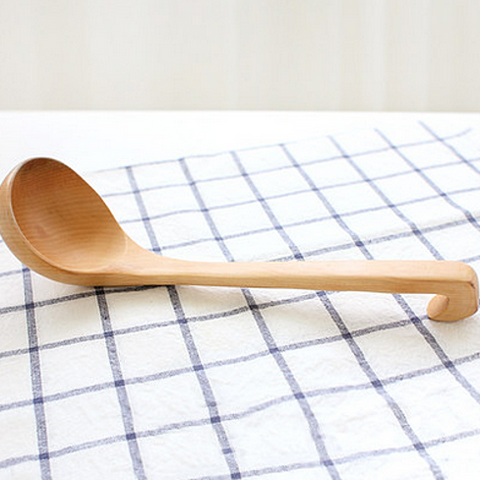 Simple-the Wooden Soup Ladle