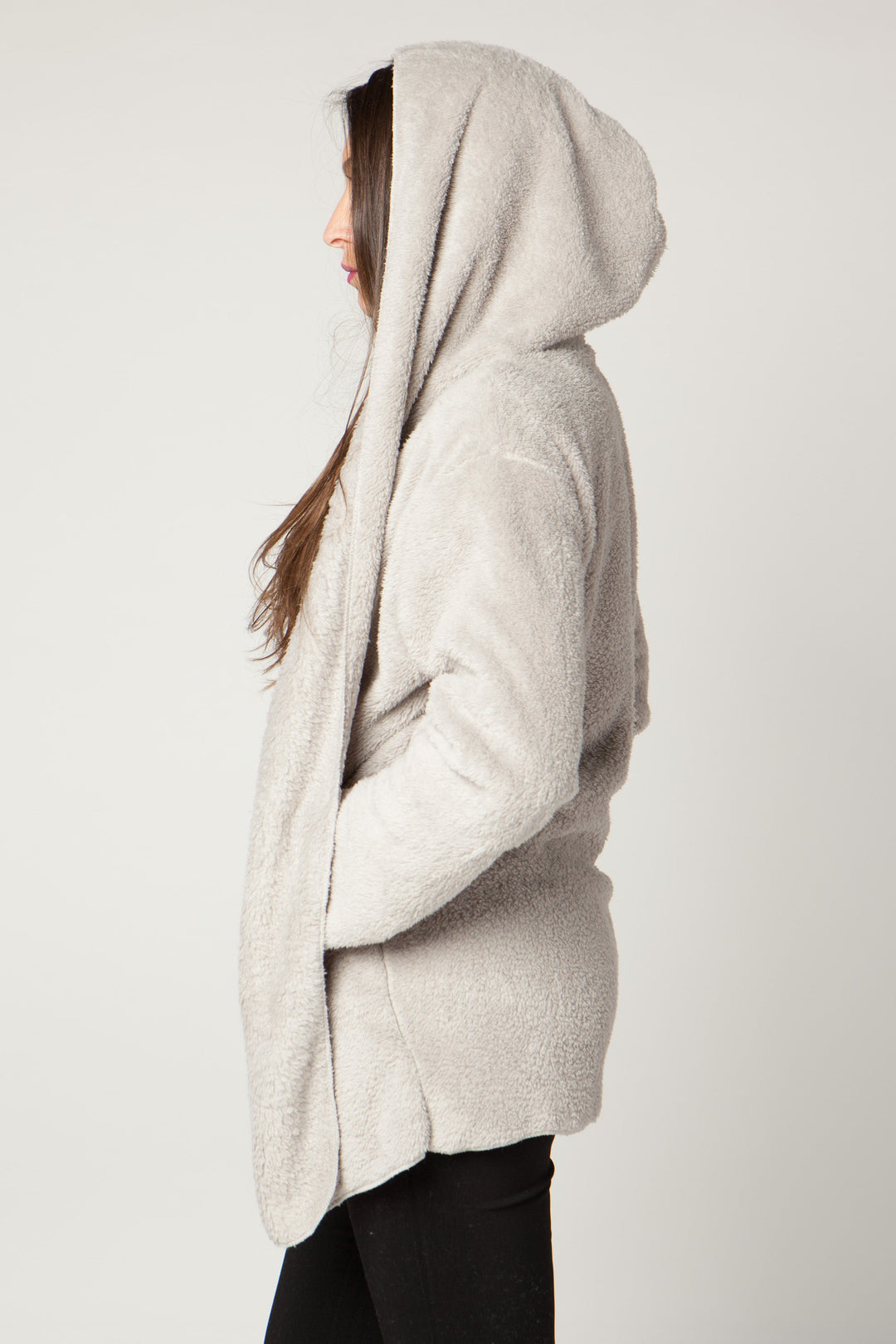 Stylish Blanket Hoodie Adult Women and Men Oversized Fleece Jacket for Winter - Utopiat