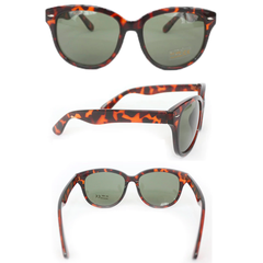 Holly Tortoise Shell Sunglasses & Oversized Earrings Inspired By Breakfast At Tiffany's - Utopiat